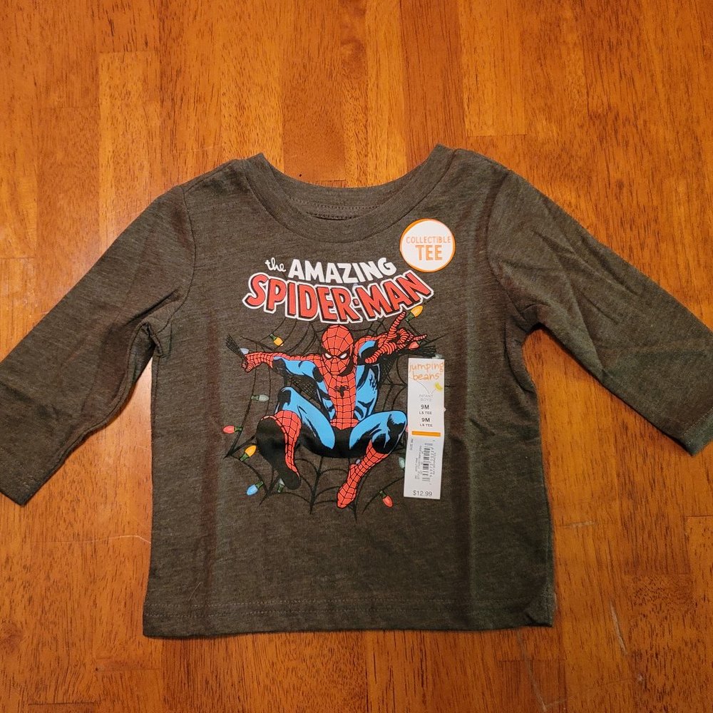 Jump Beans The Amazing Spider-man Long Sleeve Tee